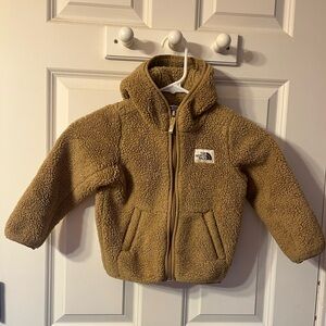 The North Face Tan Sherpa Jacket